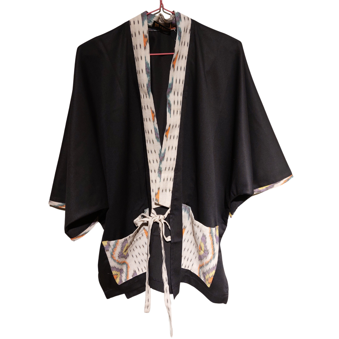 Handwoven Kimono Natural Coloring