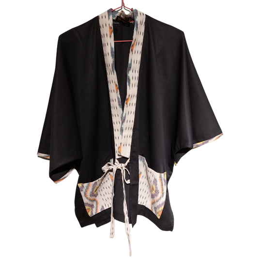 Handwoven Kimono Natural Coloring