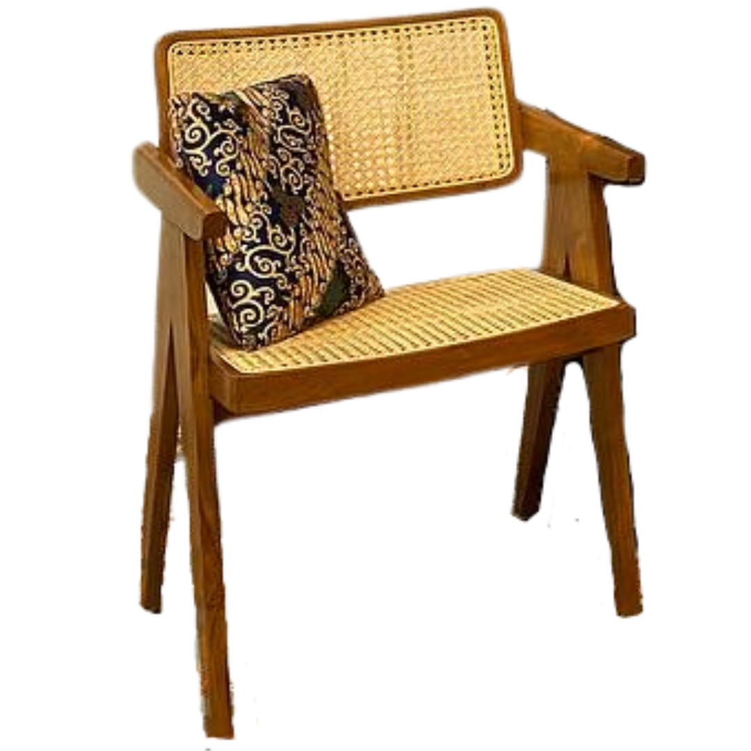 Captain Teak Rattan Chair