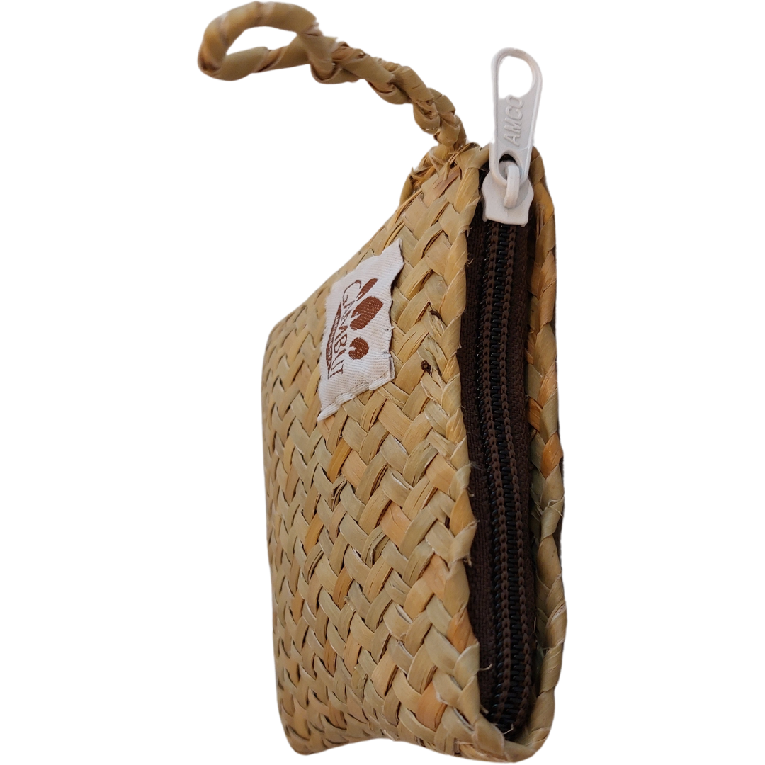 Woven Seagrass Pouch