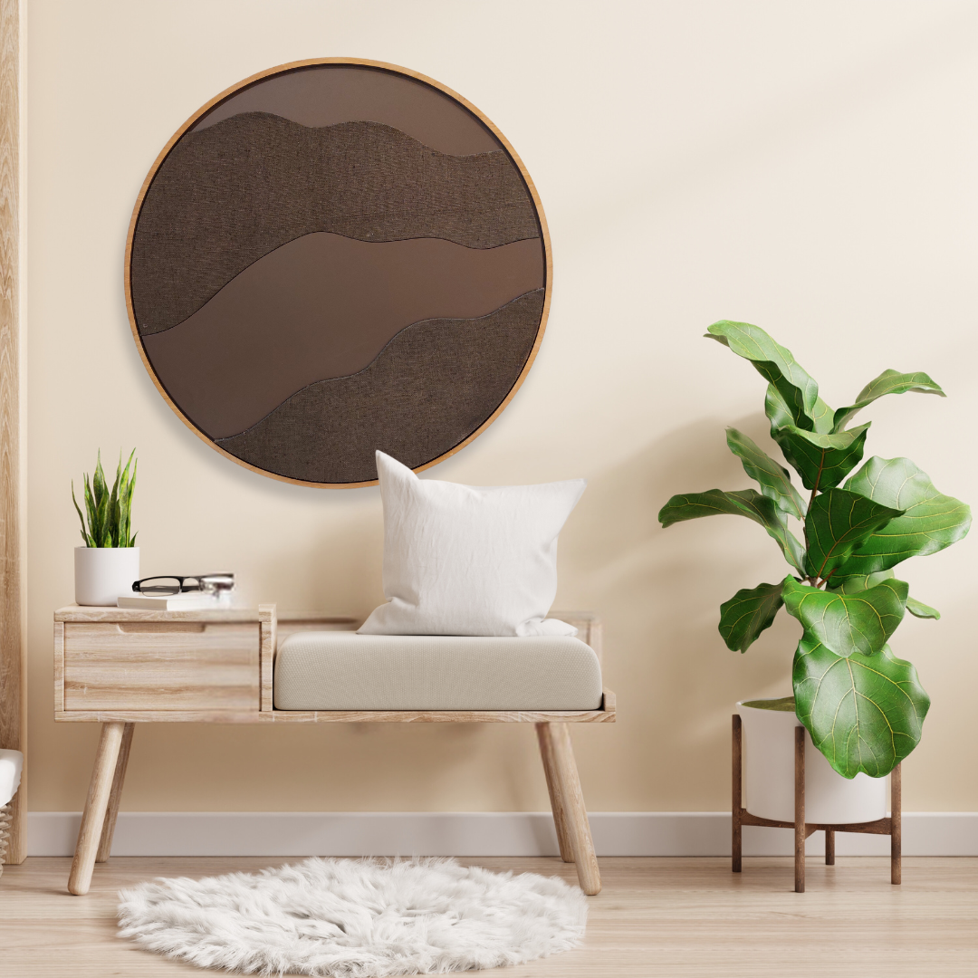 Sustainable Banana Fiber Home Wall Decor