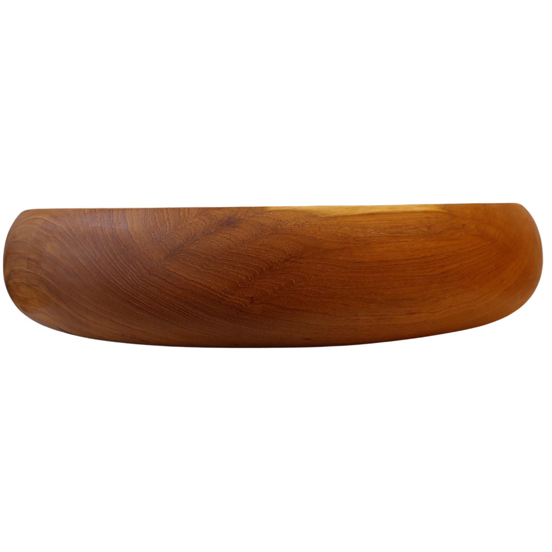 Teak Wooden Fruit Serving Bowl