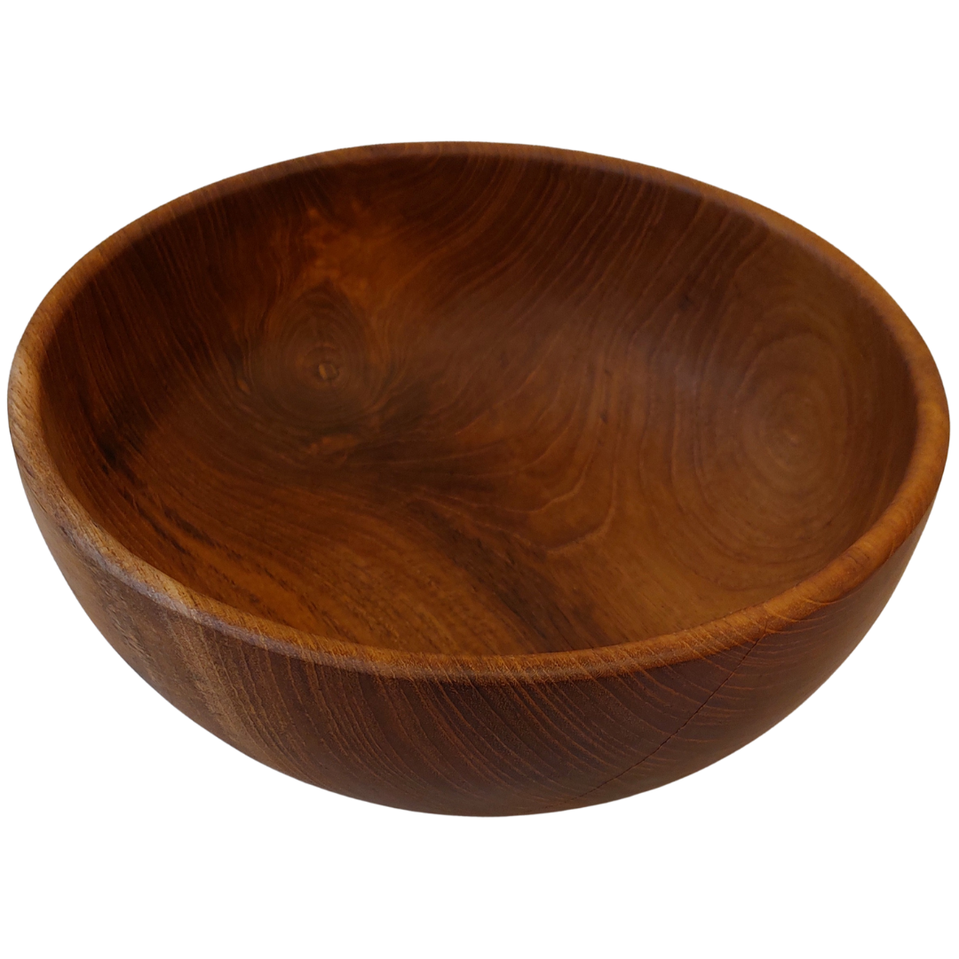 Teak Wooden Salad Serving Bowl