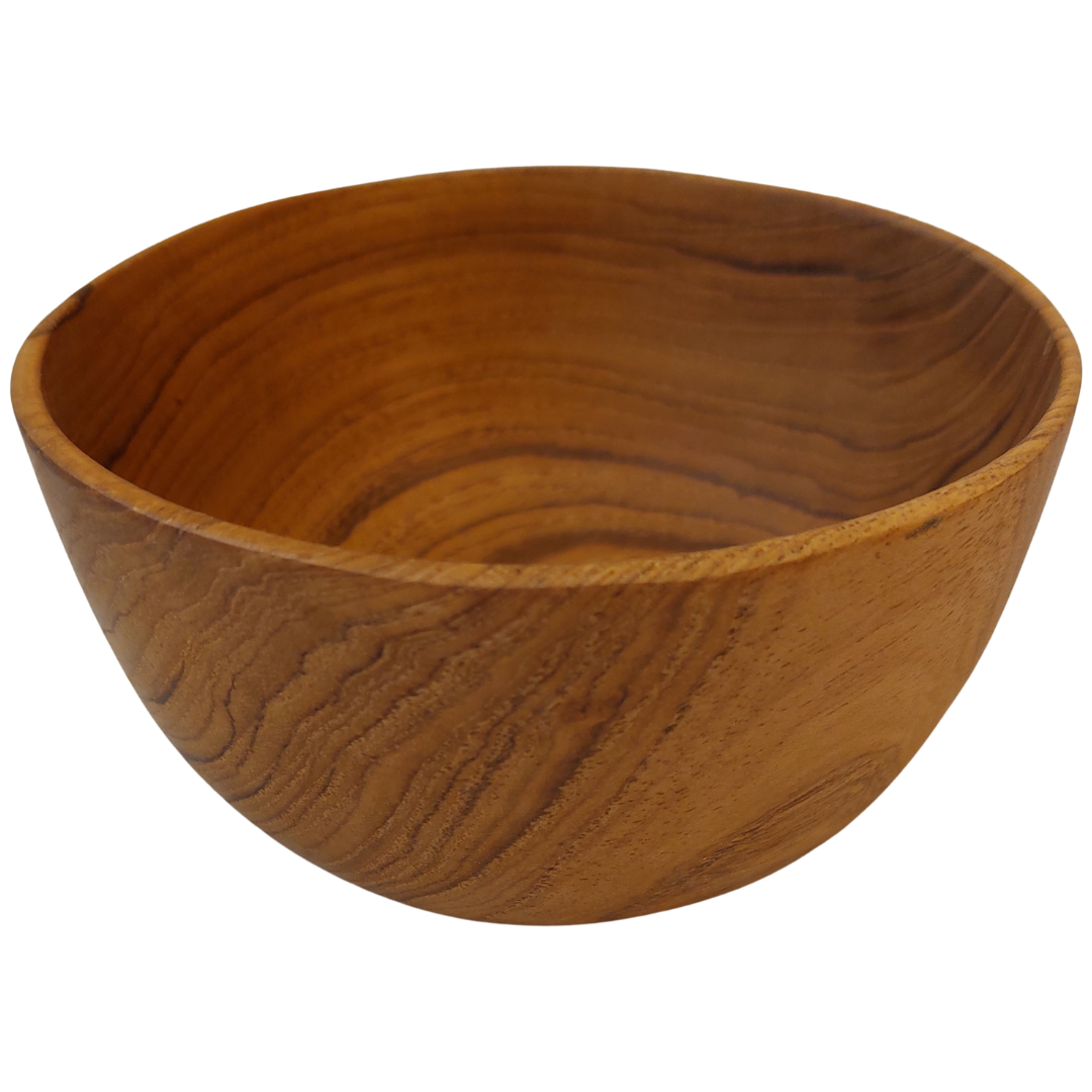 Teak Wooden Salad Serving Bowl