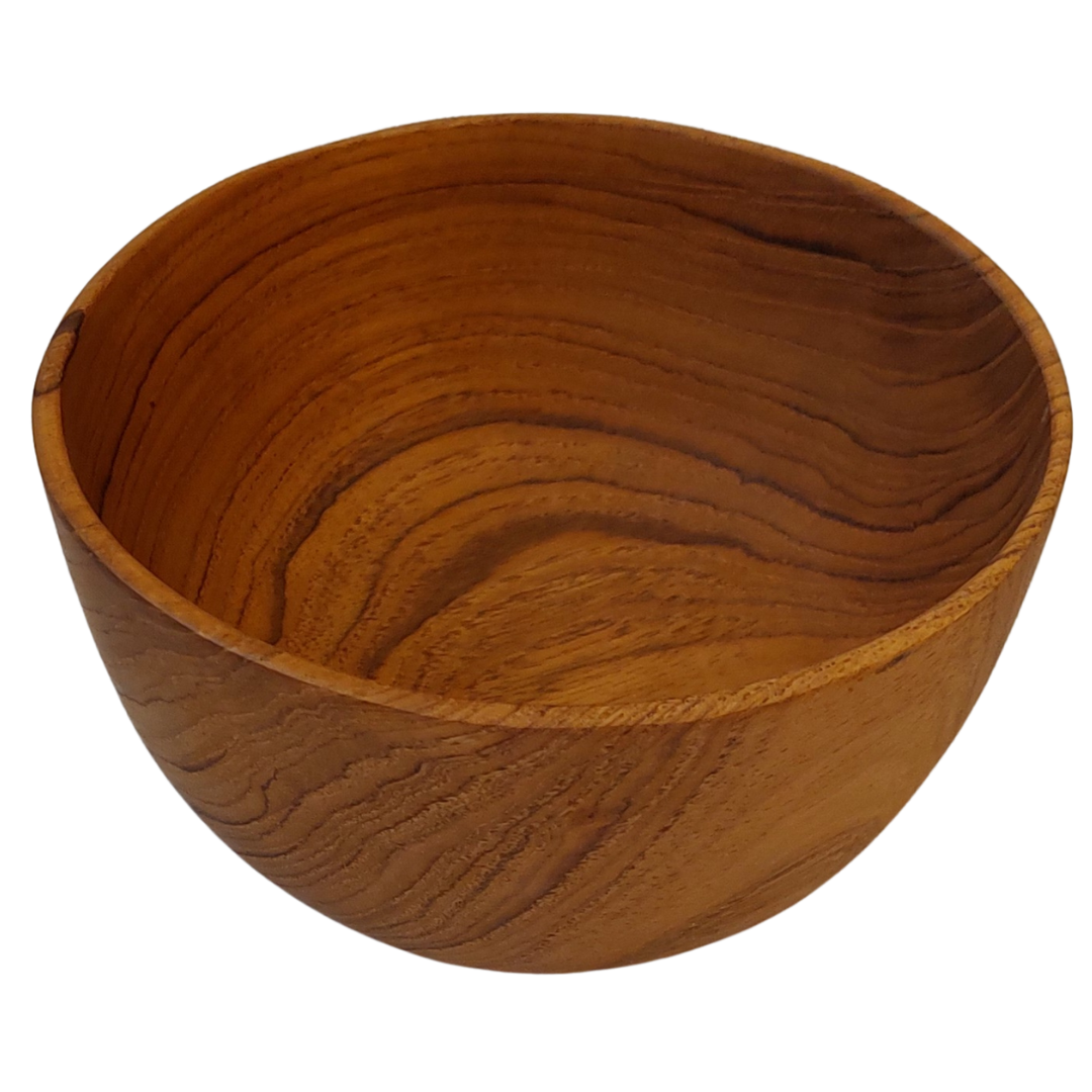 Teak Wooden Salad Serving Bowl