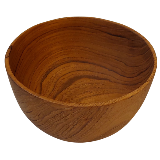 Teak Wooden Salad Serving Bowl